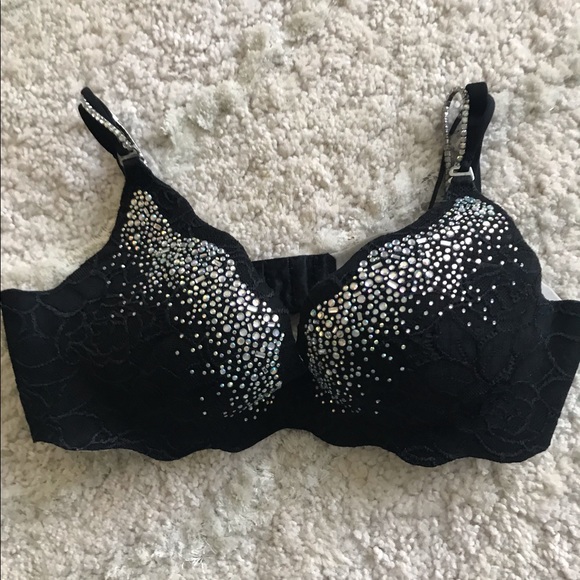 🛒 LAST CALL‼️ Victoria's Secret Very Sexy Rhinestones Bra & Panties - Picture 3 of 5